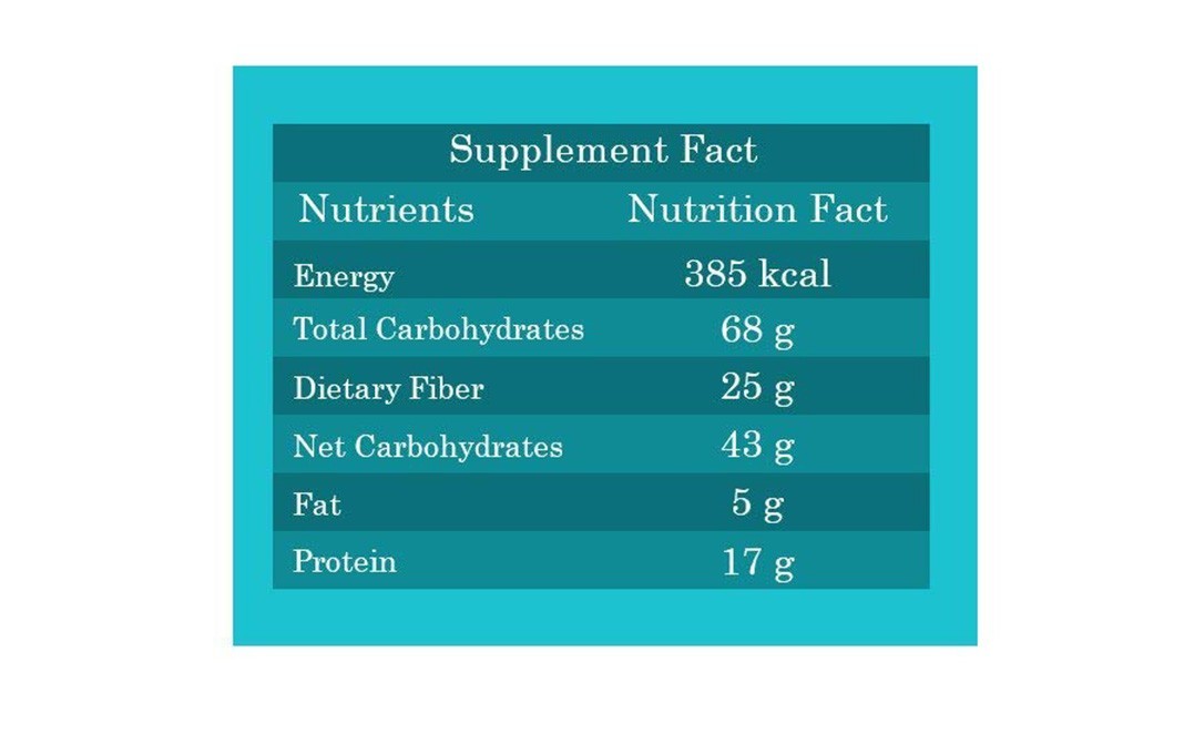 NutroActive Brown-X-Atta High Fiber Digestive Atta   Pack  850 grams